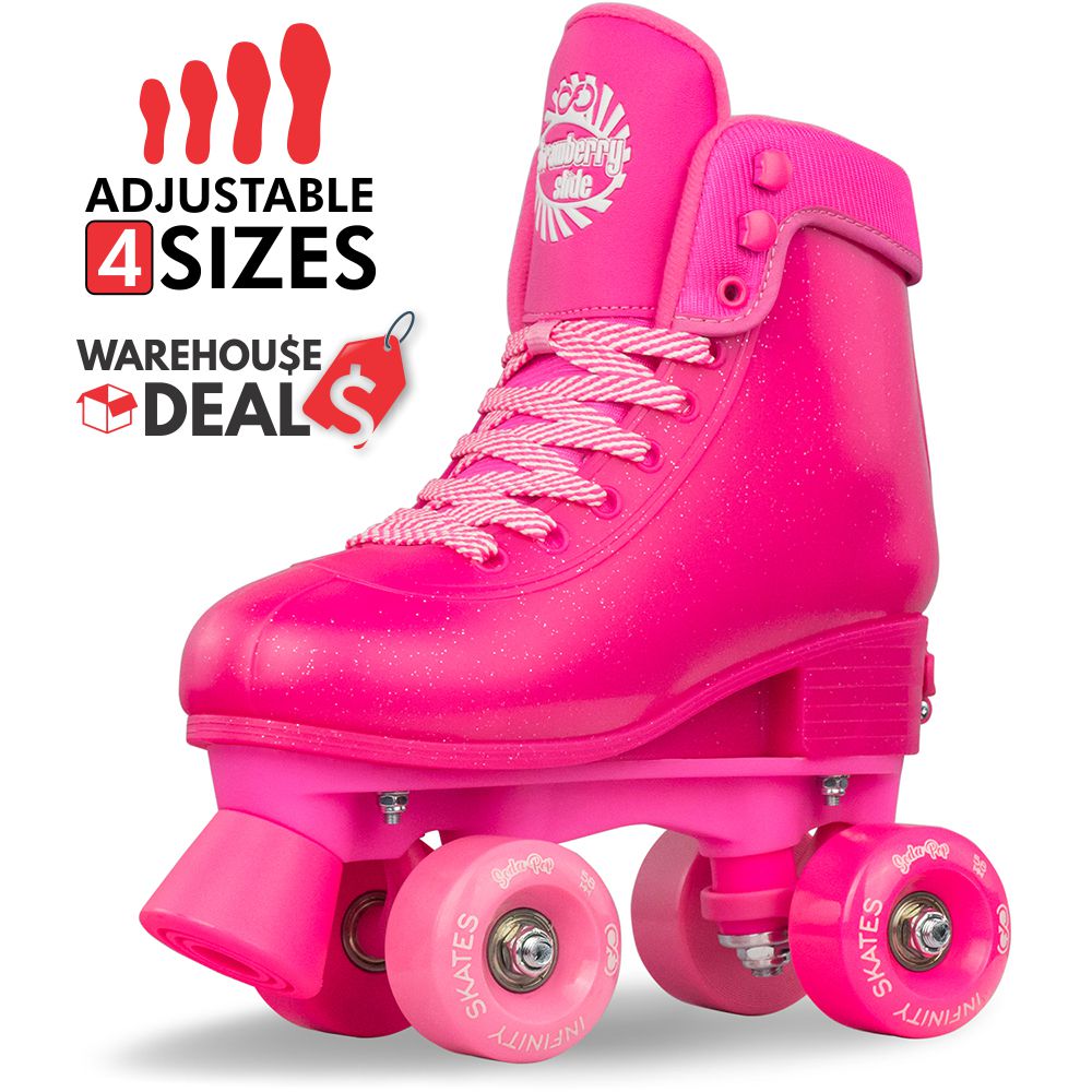 Fun Roll Girl's Jr Adjustable Roller Skates – Roller Derby
